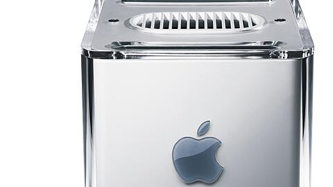 2000: Der Designcomputer G4 Cube aus dem Jahr 2000 war damals den meisten Usern zu teuer.