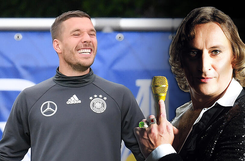 Lockerheit und Selbstironie: Dieter Thomas Kuhn (tritt am 9. Juli auf dem Tollwood auf) ist Fan von Lukas Podolski.