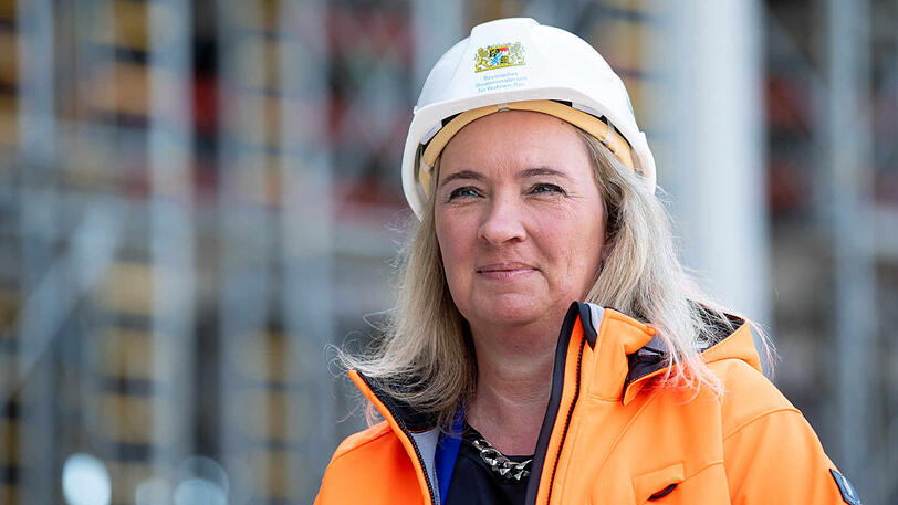 War ebenfalls vor Ort: Bayerns Bauministerin Kerstin Schreyer (CSU).
