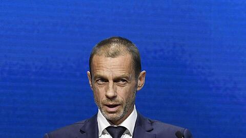 hat den Rückzug der englischen Vereine aus der geplanten Super League begrüßt: UEFA-Präsident Aleksander Ceferin.