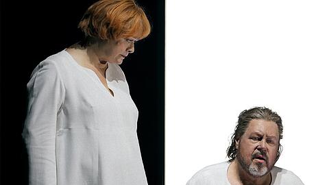 Tristan (Stephen Gould) und Isolde (Catherine Foster).