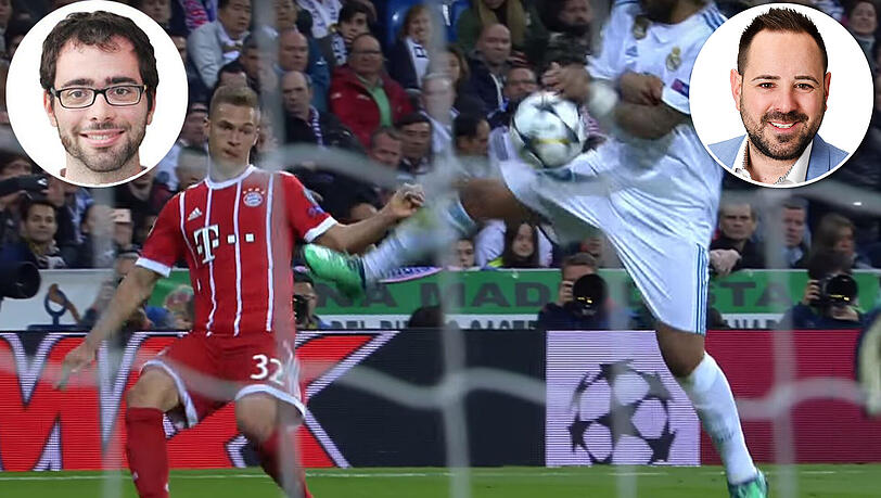 Die AZ-Autoren Lukas Schauer und Patrick Mayer diskutieren über das Handspiel von Marcelo im Champions-League-Halbfinale des FC Bayern bei Real Madrid.