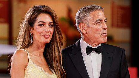 Amal und George Clooney bei den Filmfestspielen in Venedig 2024.