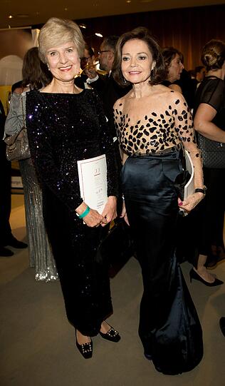 Friede Springer (l.) und Ann-Katrin Bauknecht