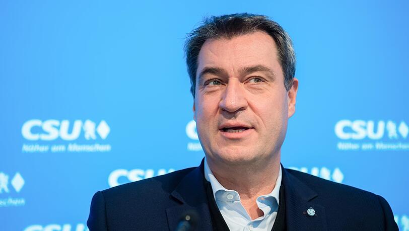 Markus Söder: "Im kommenden Jahr geht es um nichts weniger als die Frage, wer in Zukunft die Nummer eins in Deutschland ist." Markus Söder: "Im kommenden Jahr geht es um nichts weniger als die Frage, wer in Zukunft die Nummer eins in Deutschland ist."