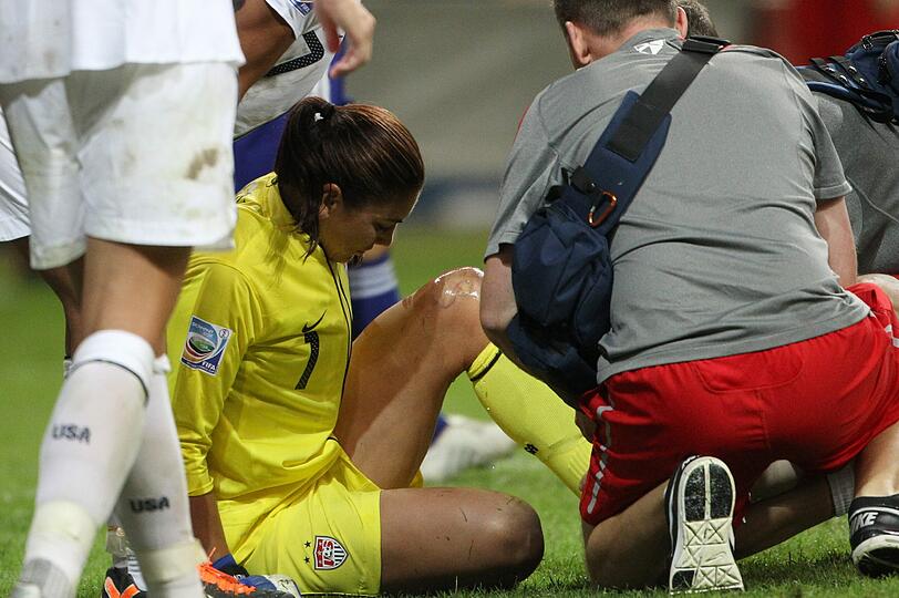 Schöne Hope Solo: So trauert die Amerikanerin nach dem verlorenem Finale gegen Japan