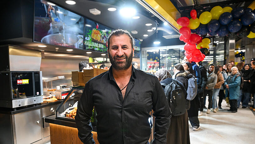 Ali Alkan verkauft am Dienstag Döner für nur einen Euro.