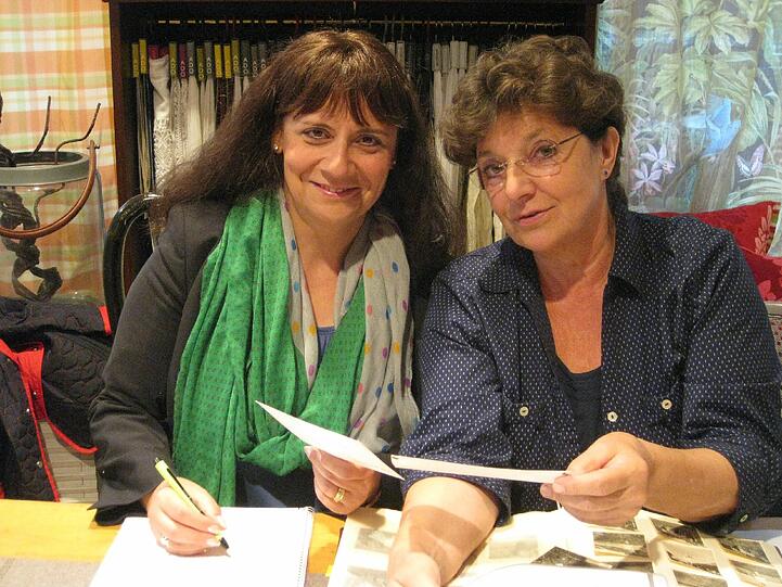 Monika Baumgartner im Gespräch mit AZ-Reporterin Annette Baronikians.