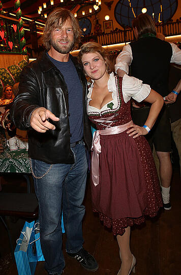 Henning Baum und Lara Mandoki