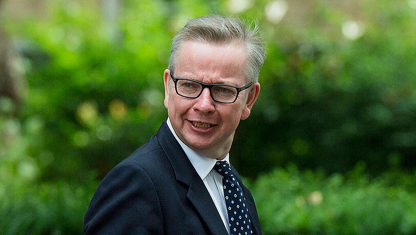 Justizminister Michael Gove schied aus dem Rennen um die Cameron-Nachfolge aus. Justizminister Michael Gove schied aus dem Rennen um die Cameron-Nachfolge aus.