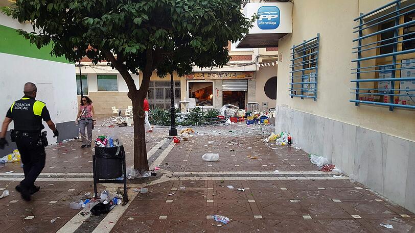Die Explosion ereignete sich während eines Stadtfestes.