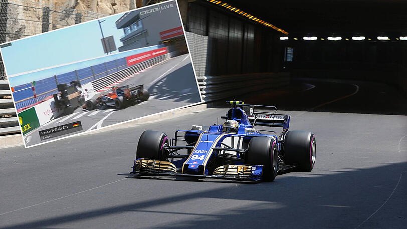 Pascal Wehrlein und sein Unfall in Monaco.