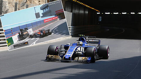 Pascal Wehrlein und sein Unfall in Monaco.