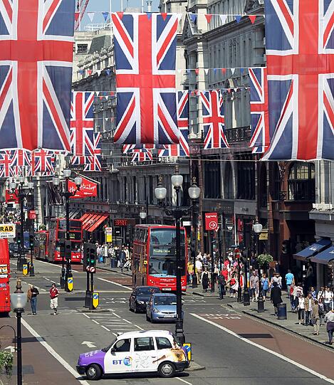 Die Vorbereitungen zur Hochzeit des Jahres in London.