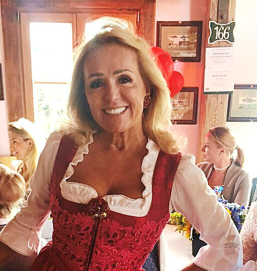 Strahle-Frau: Marianna Schulz zählt zu den 100 Freundinnen.