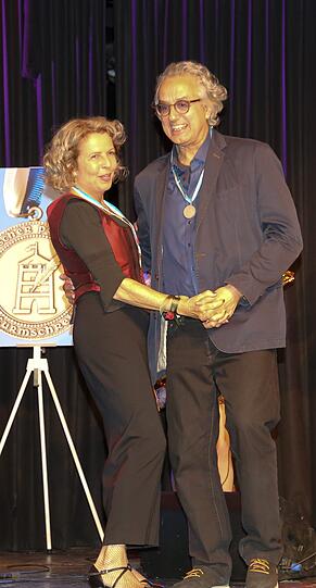 Michaela May mit Friedrich Ani