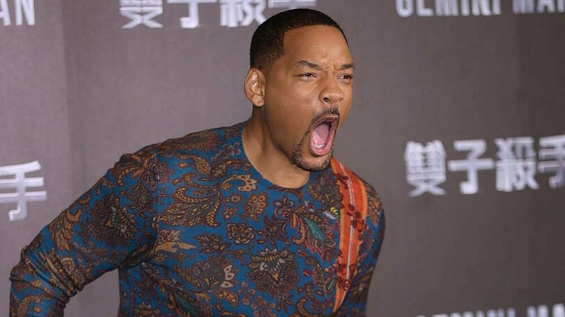 Will Smith hat derzeit allen Grund zur Wut auf Rapper 50 Cent.