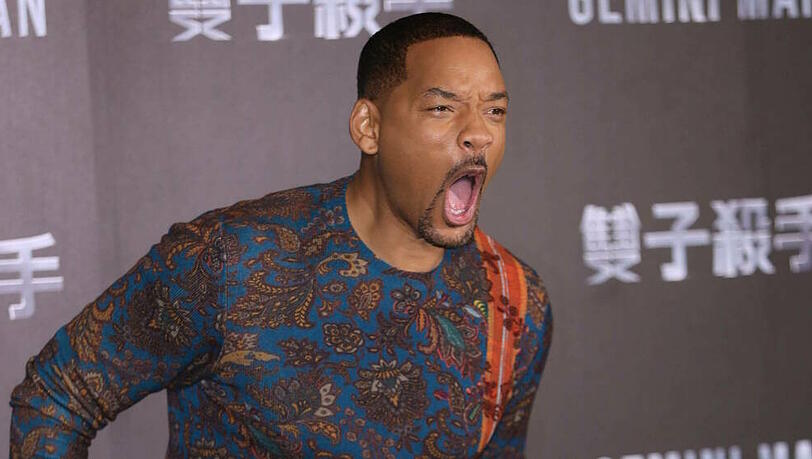 Will Smith hat derzeit allen Grund zur Wut auf Rapper 50 Cent. Will Smith hat derzeit allen Grund zur Wut auf Rapper 50 Cent.