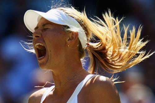 Lautstark bei der Arbeit: Maria Scharapowa. Es nutzte nichts, bei den Australian Open scheiterte sie gleich in Runde 1.