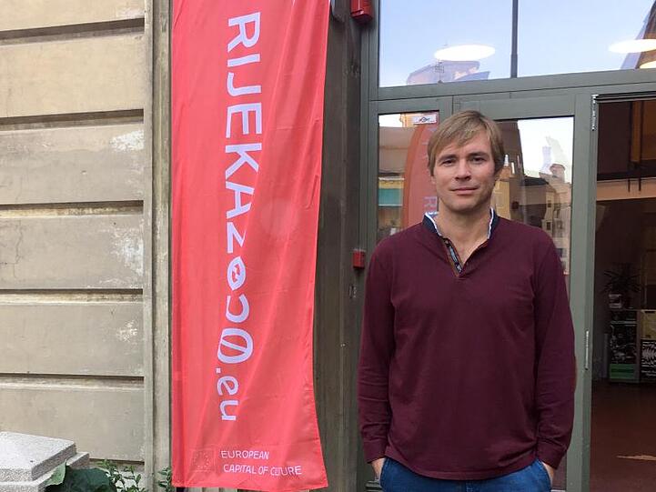 Ivan Sarar, Leiter der Kulturhauptstadt-Agentur 2020 im kroatischen Rijeka.