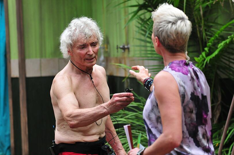 Peter Orloff musste in einer besonders anstrengenden Dschungelprüfung antreten.
