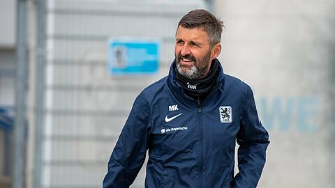Trainer des TSV 1860: Michael Köllner.