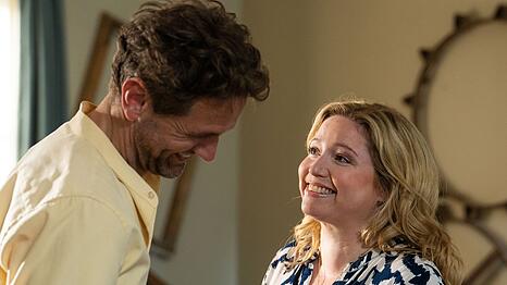 Wiedersehen in der "Landarztpraxis": Die Serienstars Caroline Frier und Oliver Franck.