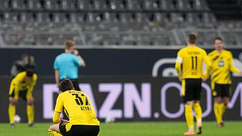 Die Dortmunder waren nach dem bitteren 1:5 gegen den VfB schwer frustriert.