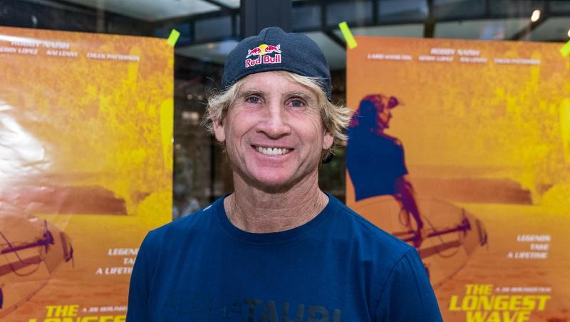 Der amerikanischer Surfer Robert Staunton Naish. Der amerikanischer Surfer Robert Staunton Naish.