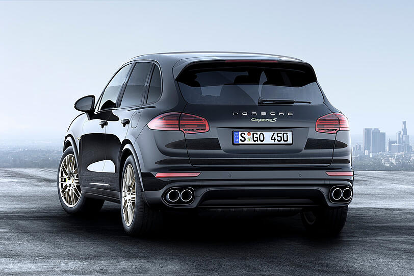 Besonders exklusive Variante des Porsche Cayenne: das Sondermodell Platinum Edition.