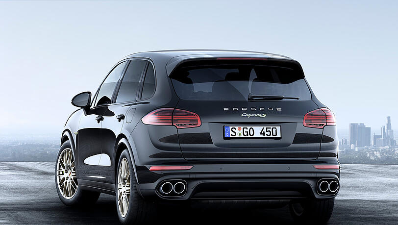 Besonders exklusive Variante des Porsche Cayenne: das Sondermodell Platinum Edition. Besonders exklusive Variante des Porsche Cayenne: das Sondermodell Platinum Edition.