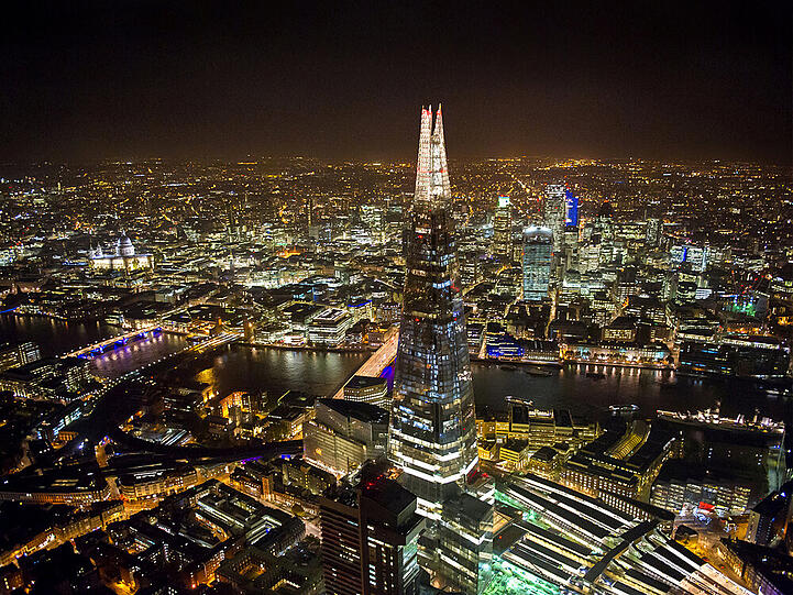 The Shard: Tolle Aussicht auf London