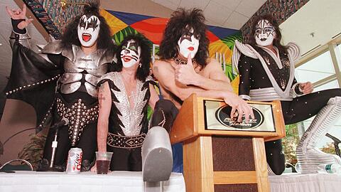 Die Rock-Band Kiss wurde 1973 in New York gegründet. (Archivbild)