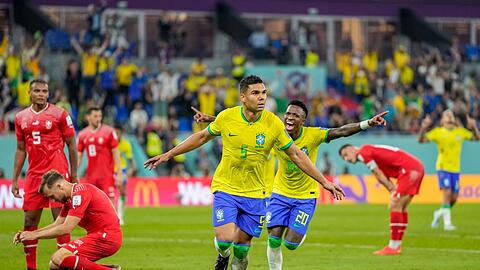 Der Matchwinner für Brasilien: Casemiro.
