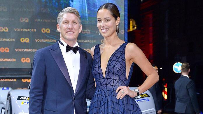 Bastian Schweinsteiger und Ana Ivanović sind mittlerweile dreifache Eltern. Trotzdem darf hin und wieder ein wenig Glamour nicht fehlen.
