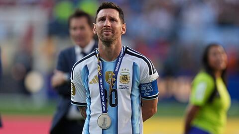 Lionel Messi weinte nach dem WM-Finale bitterlich.