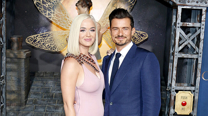 Bald verheiratet? Katy Perry und Orlando Bloom verschmust auf einer Premiere im August