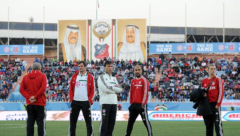 Der All-Kuwait-Sports Club ist gut gefüllt... Der All-Kuwait-Sports Club ist gut gefüllt...