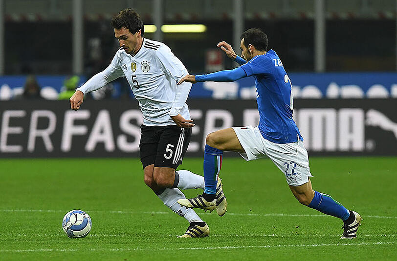 Mats Hummels im Spiel gegen Italien.