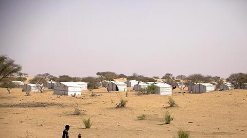 Ein Flüchtlingscamp im Tschad. Helfer warnen vor einer sich zuspitzenden humanitären Krise in der Sahelzone.
