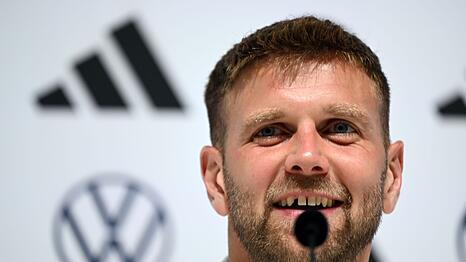Niclas Füllkrug ist froh, wieder bei der Nationalmannschaft zu sein.