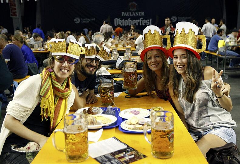 Viva Bavaria: Das Oktoberfest in Madrid.
