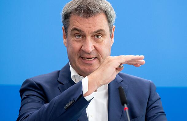 Markus Söder, CSU-Vorsitzender und Ministerpräsident von Bayern. Markus Söder, CSU-Vorsitzender und Ministerpräsident von Bayern.