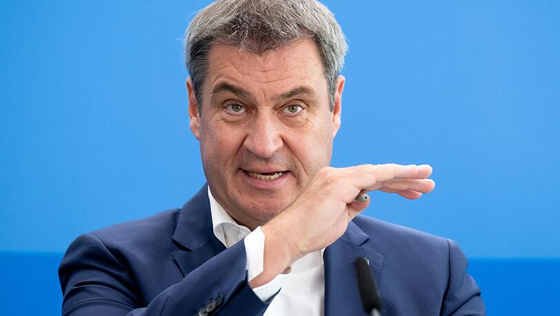 Markus Söder, CSU-Vorsitzender und Ministerpräsident von Bayern. Markus Söder, CSU-Vorsitzender und Ministerpräsident von Bayern.