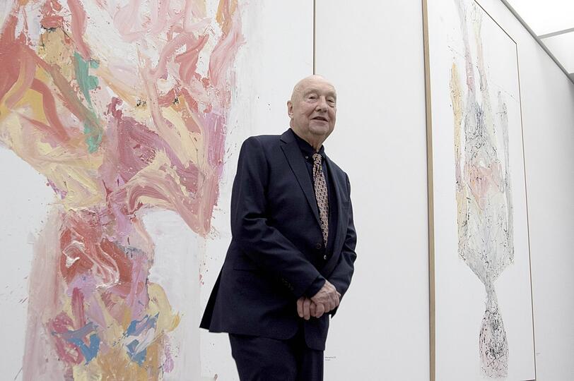 Georg Baselitz Zum 85 Geburtstag Immer Sch n Kante Zeigen 