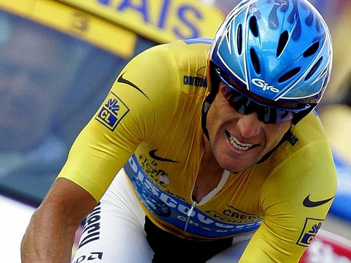 Der des Dopings überführte Lance Armstrong.