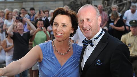 Christine und Hubert Hauderthauer: Enges Verhältnis zu dem Dreifachmörder.