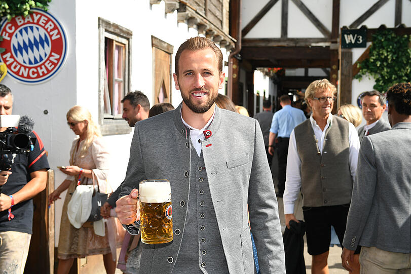 Auf ihn haben alle gewartet: Sturm-Star Harry Kane.
