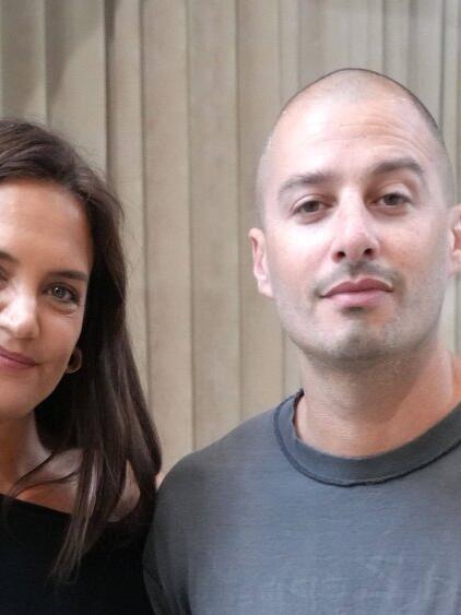 Katie Holmes und Jason Bard Yarmosky bei der Fashion Week in New York.