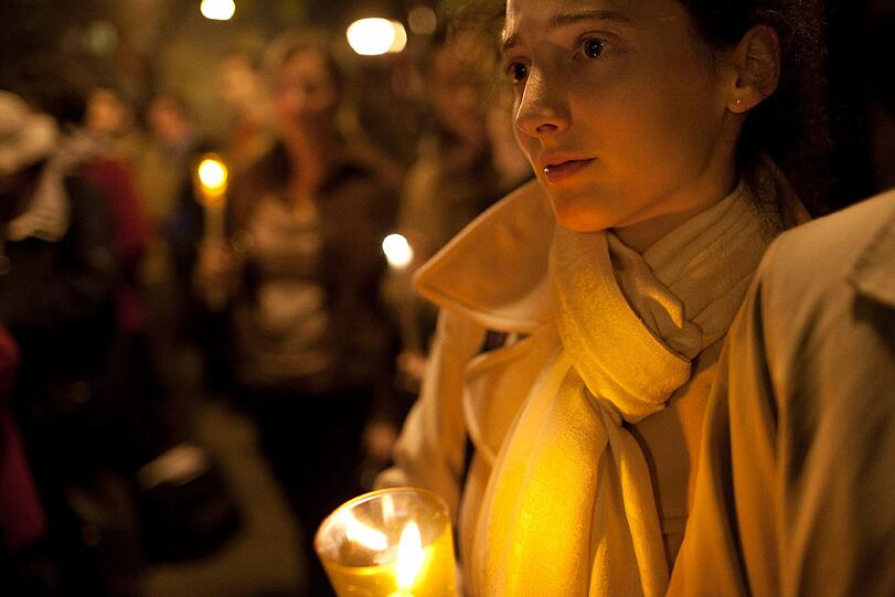 In Paris protestieren christliche Aktivisten gegen Castelluccis Stück "On the Concept of the Face, Regarding the Son of God".